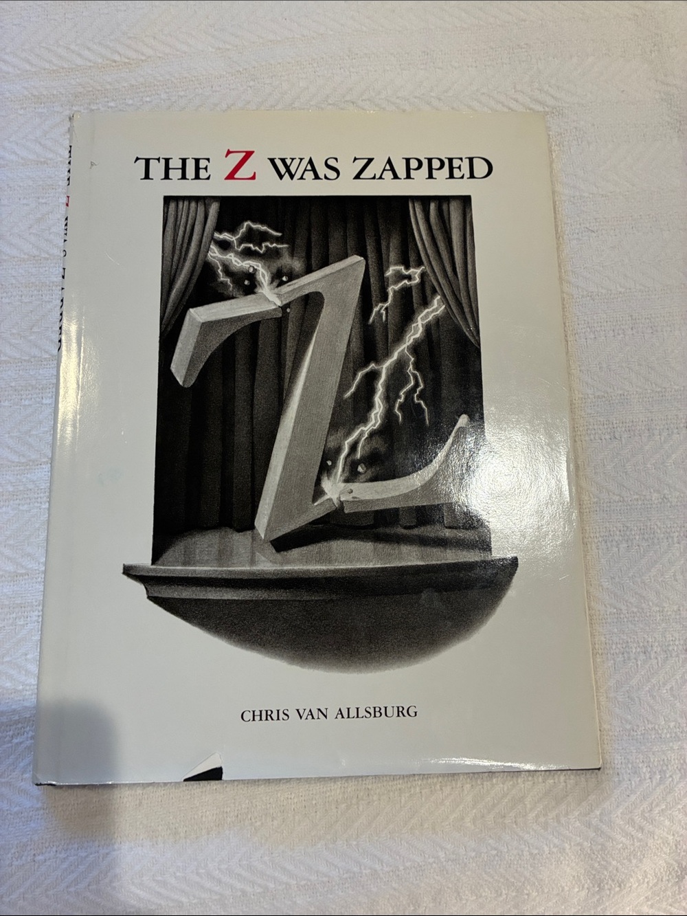 The Z Was Zapped First Edition Hardcover Signed by Chris Van Allsburg in 1991